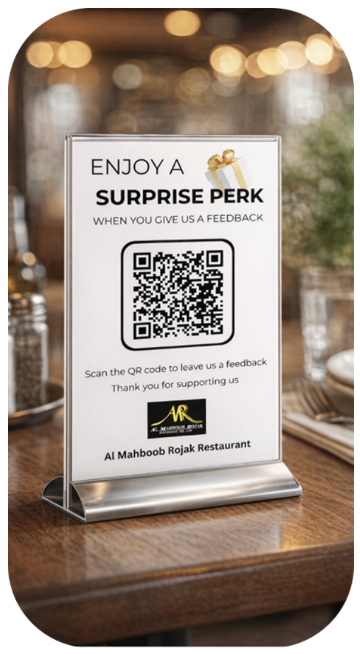 Customer scans your QR